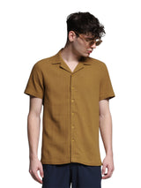 Men's Brown Regular Fit Shirt