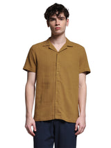 Men's Brown Regular Fit Shirt