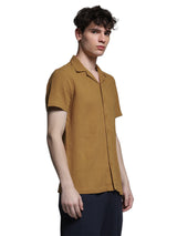 Men's Brown Regular Fit Shirt