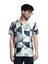 Men's Grey Regular Fit Shirt