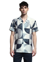 Men's Grey Regular Fit Shirt