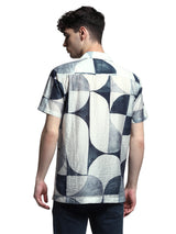 Men's Grey Regular Fit Shirt