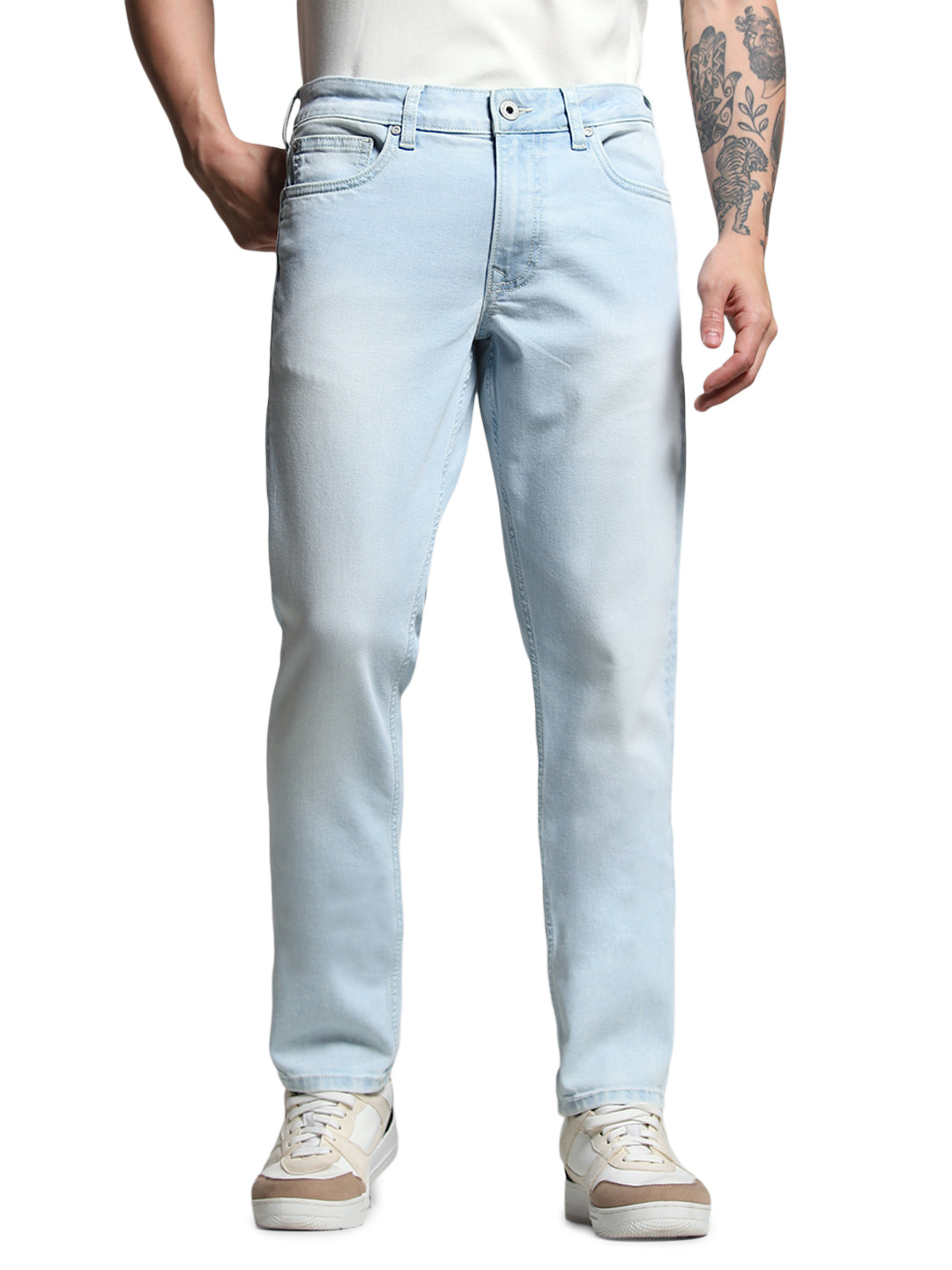 Men's Blue Slim Fit Jeans