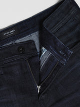 Men's Blue Casual Slim Fit Solid  Jeans