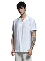 Men's Regular Fit White Shirt