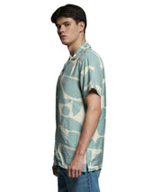 Men's Green Regular Fit Shirt