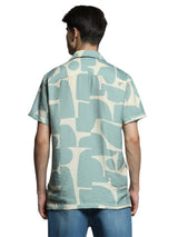 Men's Green Regular Fit Shirt