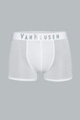 Men's White Solid Swift Dry High Stretch Mesh AIR Series Active Trunk - Pack of 1