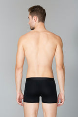 Men's Black Solid Swift Dry High Stretch Mesh AIR Series Active Trunk - Pack of 1