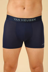 Men's Dark Navy Solid Swift Dry High Stretch Mesh AIR Series Active Trunk - Pack of 1