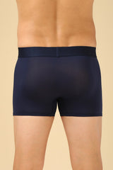 Men's Dark Navy Solid Swift Dry High Stretch Mesh AIR Series Active Trunk - Pack of 1