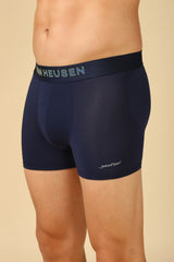 Men's Dark Navy Solid Swift Dry High Stretch Mesh AIR Series Active Trunk - Pack of 1