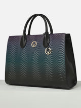 Women's Multicolor Quilted Satchel