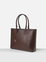 Women's Brown Solid Satchel
