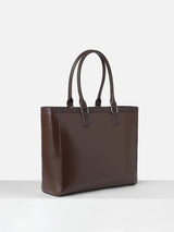 Women's Brown Solid Satchel