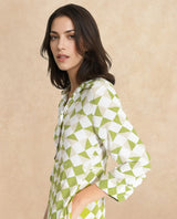 Women's Green Casual Full Sleeves Dress