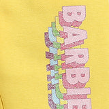 Girls Yellow Casual Stretchable Regular Fit Joggers