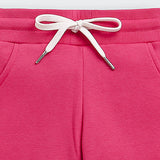 Girls Pink Casual Stretchable Regular Fit Joggers