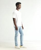Men's Blue Casual Slim Fit Solid Jeans