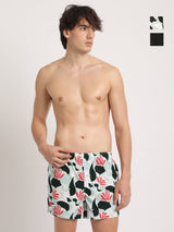 Men's Multicolor Floral Printed Woven Boxers - Pack Of 2