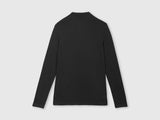 Mens Grey Casual Slim Fit Solid Full Sleeves Tshirt