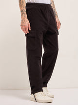 Men's Grey Casual Straight Fit Solid Trouser