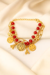 Women's Maroon Casual Bracelets