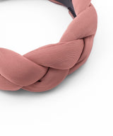 Women's Brown Casual Plastic Zig Zag Pattern Hair Band