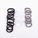 Women's Multicolor Casual Elastic Rubber Band - 20 Pcs