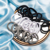 Women's Multicolor Casual Elastic Rubber Band - 20 Pcs