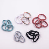 Women's Multicolor Casual Elastic Long Durable Rubber Band - 18 Pcs