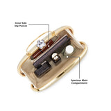 Women's Gold Party Solid Clutch