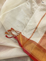 Women's Multicolor Silk Cotton Saree