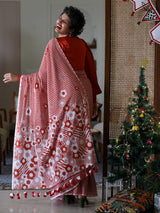 Women's Multicolor Mul Cotton Saree