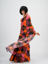 Women's Multicolor Cotton Saree