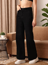 Women's Comfort Straight Fit Clean Look Jeans