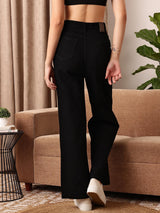 Women's Comfort Straight Fit Clean Look Jeans