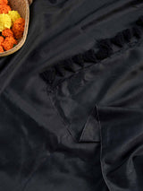Women's Black Silk Saree