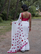 Women's Multicolor Mul Modal Saree