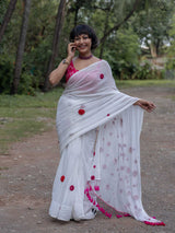 Women's Multicolor Mul Modal Saree