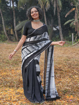 Women's Multicolor Cotton Saree