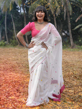 Women's Multicolor Cotton Saree