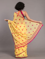 Women's Multicolor Pure Cotton Saree