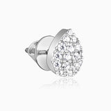 Women's Silver Graceful Pear Earrings