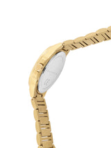 Men's Gold Casual Round Analogue Watch-FCH04GM