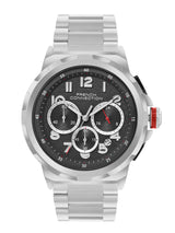 Men's Silver Casual Round Analogue Watch-FCM04BSM