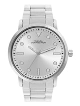 Men's Steel with White Dial Watch - FCN0160SM