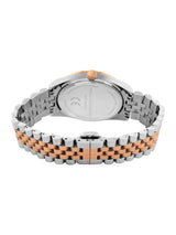 Men's Silver Gold Tone Casual Round Analogue Watch-FCP41RTM-M