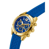 Men's Blue Solid Round 44 mm Analogue Watch - GW0729G1