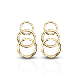 Women's Golden Chic Link Earrings